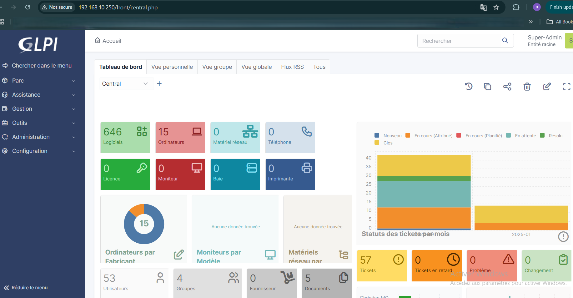 Capture réseau A01 - Schéma architecture