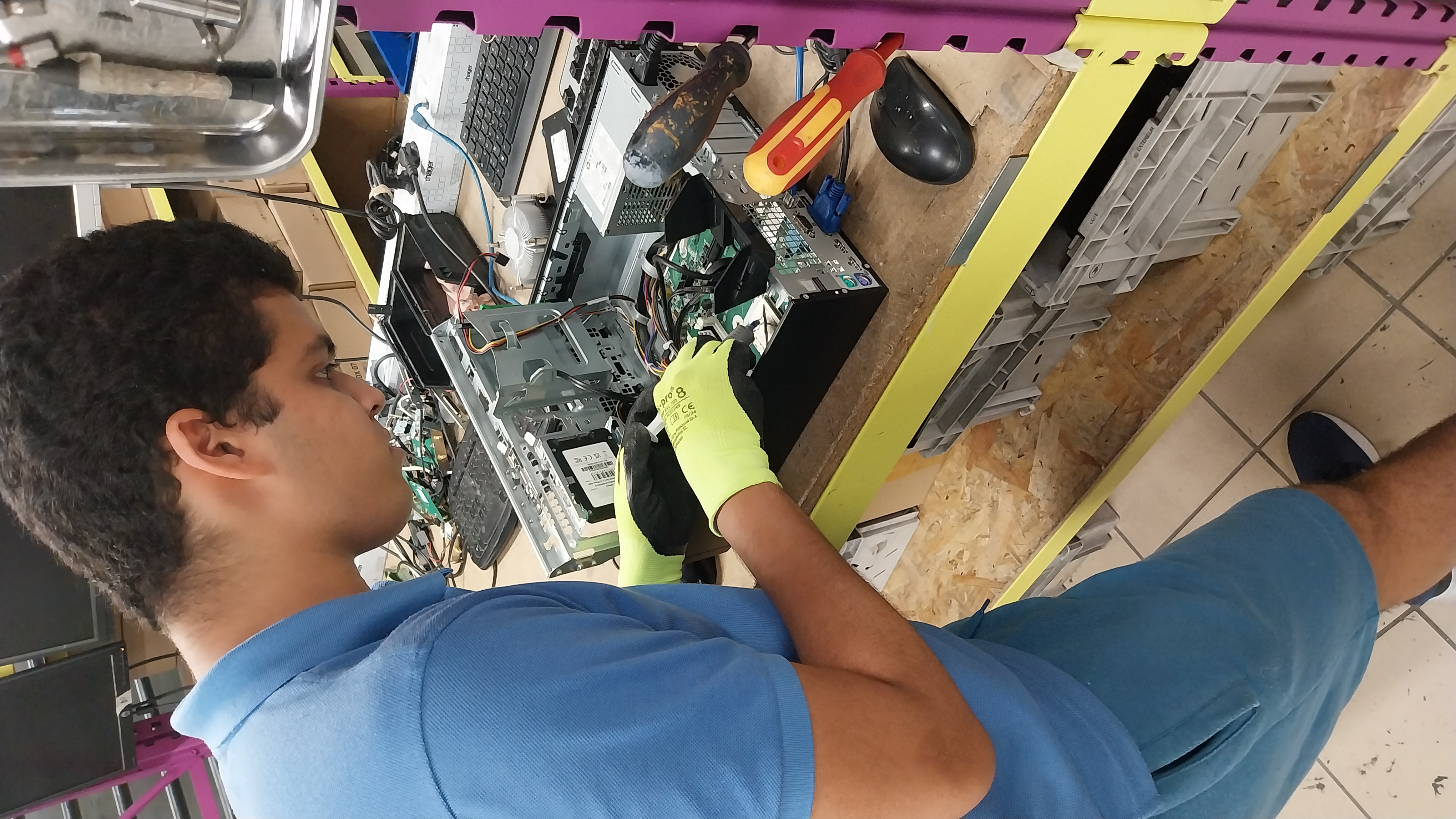 Capture GLPI - Création de ticket