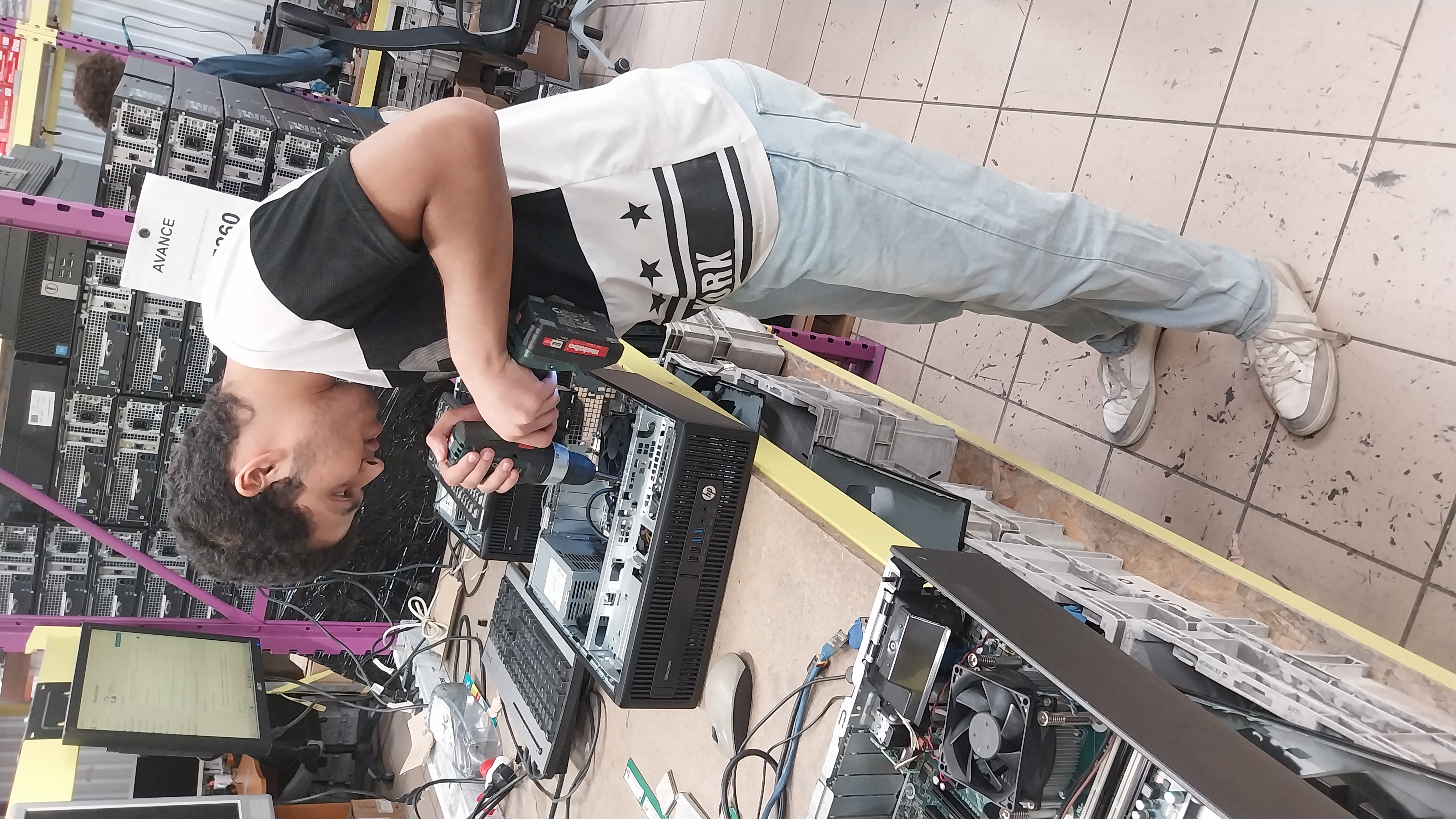 Capture GLPI - Création de ticket