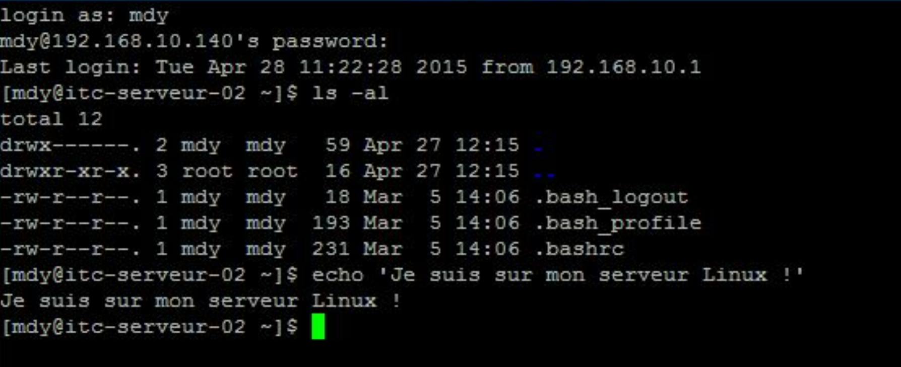 Capture audit A03 - Rapport sécurité